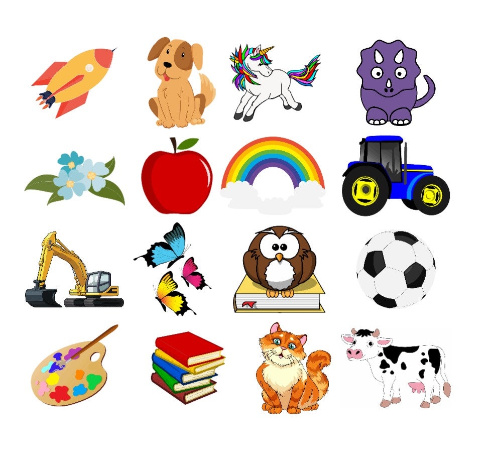 Personalised School Stickers - Print Writing