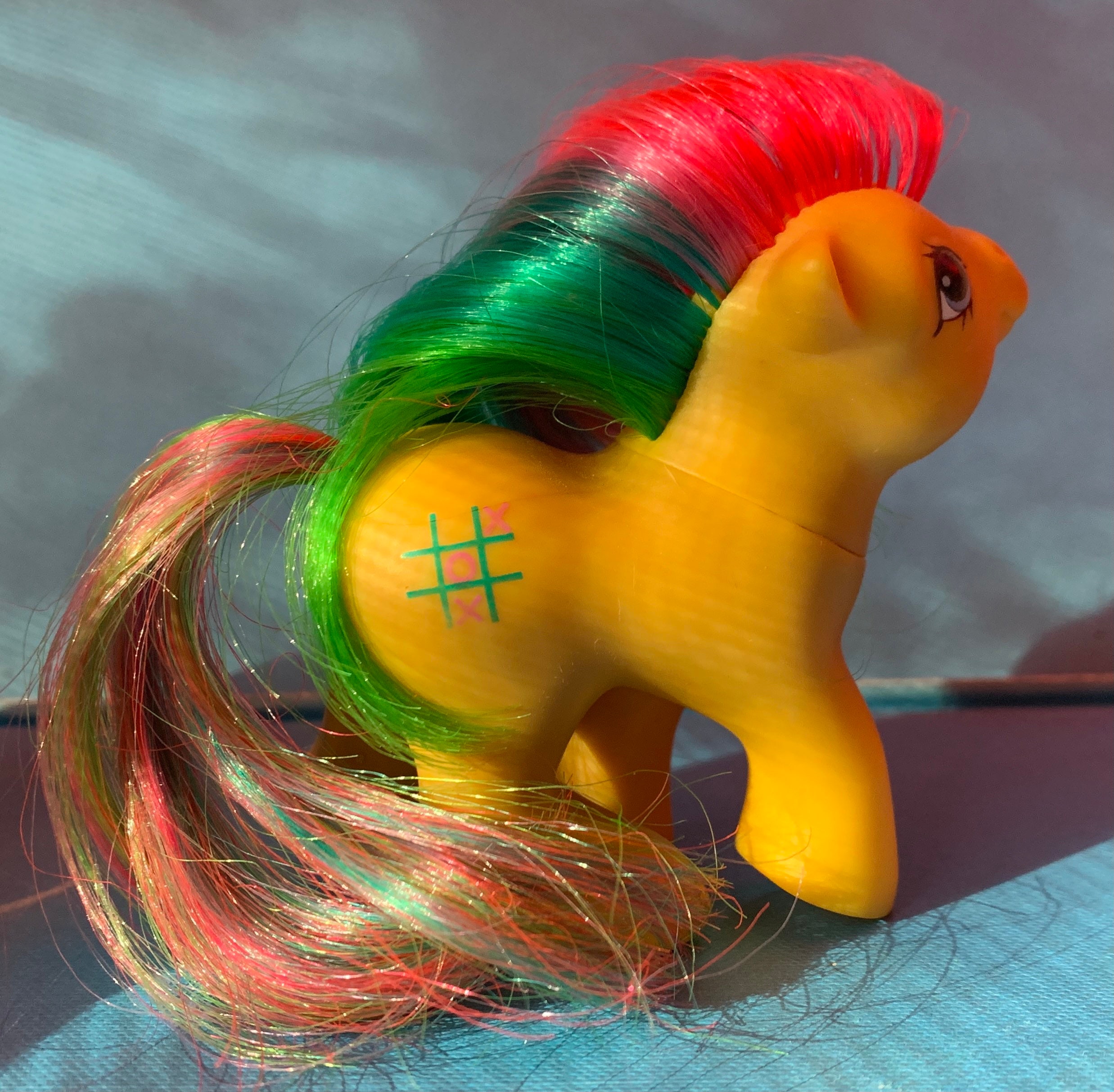 My Little Pony G1 1987 Baby Tic Tac Toe Etsy