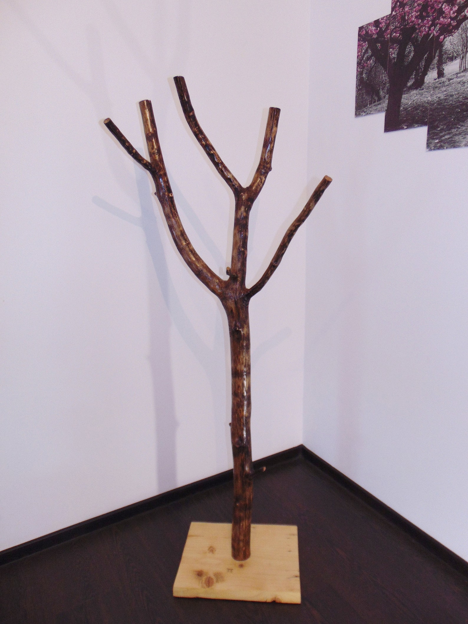 Driftwood Free Standing Wooden,tree Coat Rack,driftwood Rack,clothes ...