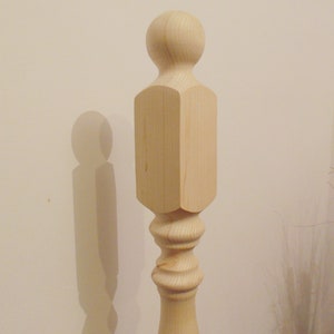 stair balusters/carved banister of wood/Wooden baluster for the stairs or balustrade/rustic baluster,safe baluster,handmade baluster,