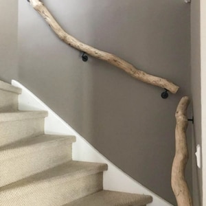 Natural Branches Handrails, Hanging Branches on the Wall, Stair Handrail,driftwood wall handrail,handrail bracket,driftwood safe handrail