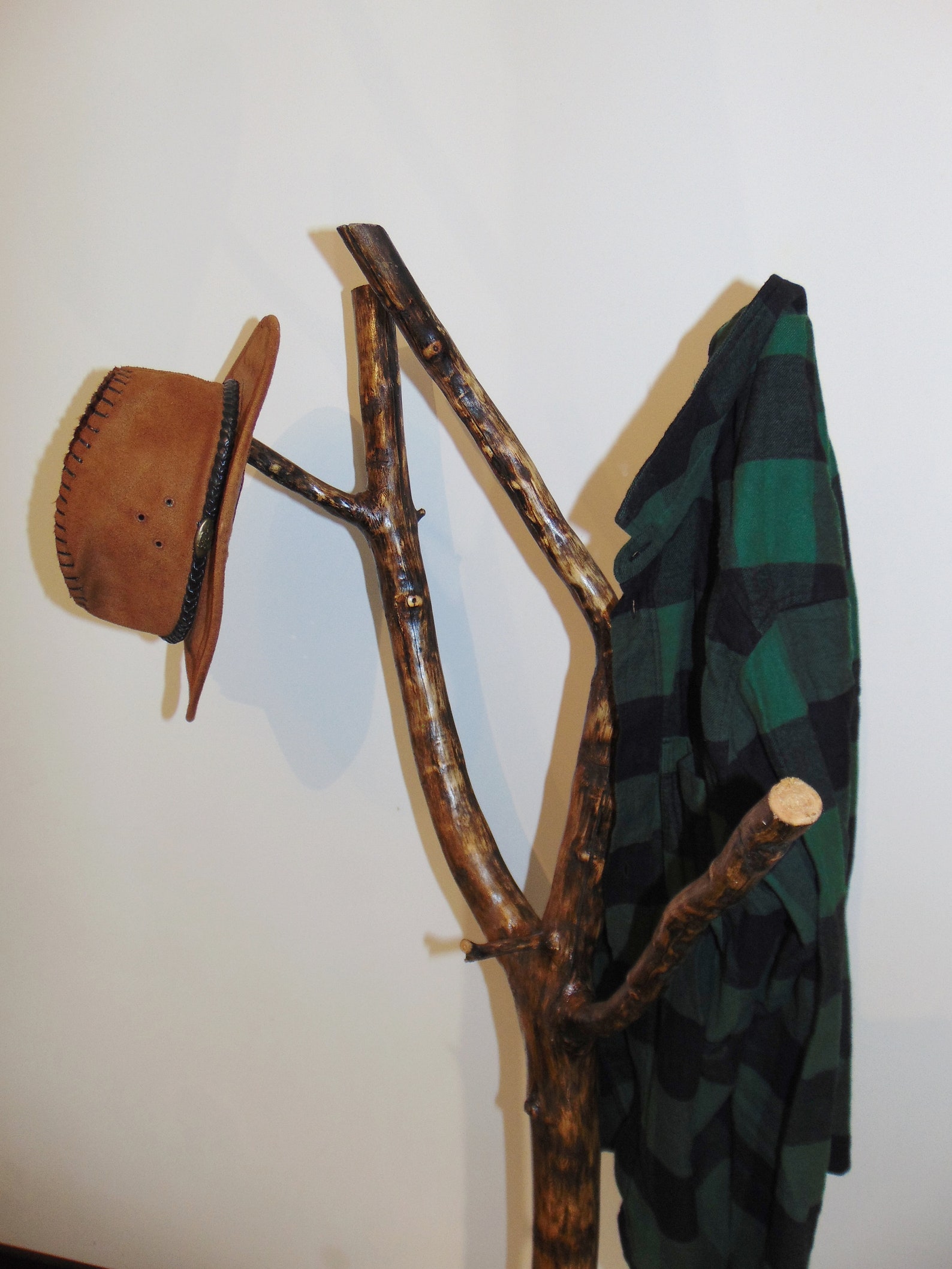 Driftwood Free Standing Wooden,tree Coat Rack,driftwood Rack,clothes ...