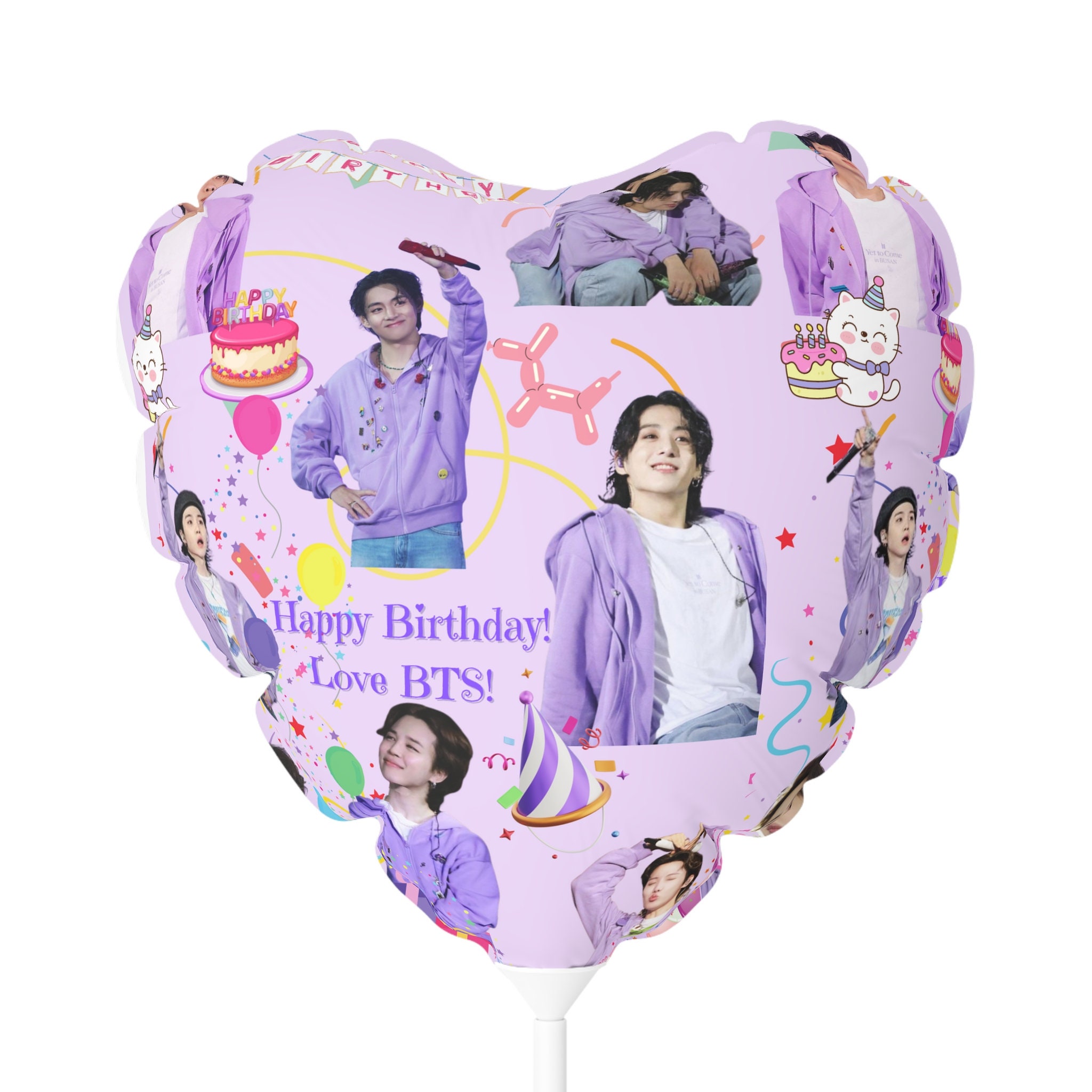 BTS Happy Birthday Mylar Balloon 11