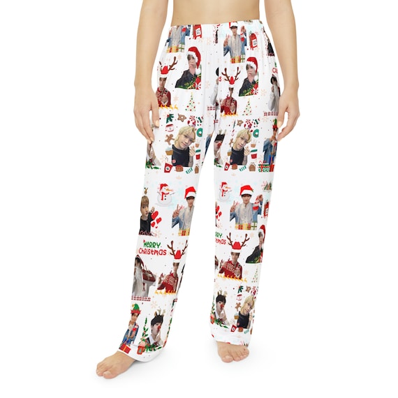 Stray Kids Christmas Womens Pajama Pants Holiday Kpop Pajama Pants K pop Christmas Pajamas Bottoms Kpop Loungewear XS 4XL Pants Felix Etsy Canada