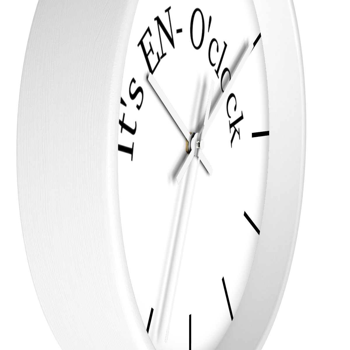 Enhypen Inspired Wall Clock En O'clock K Pop Decor Etsy