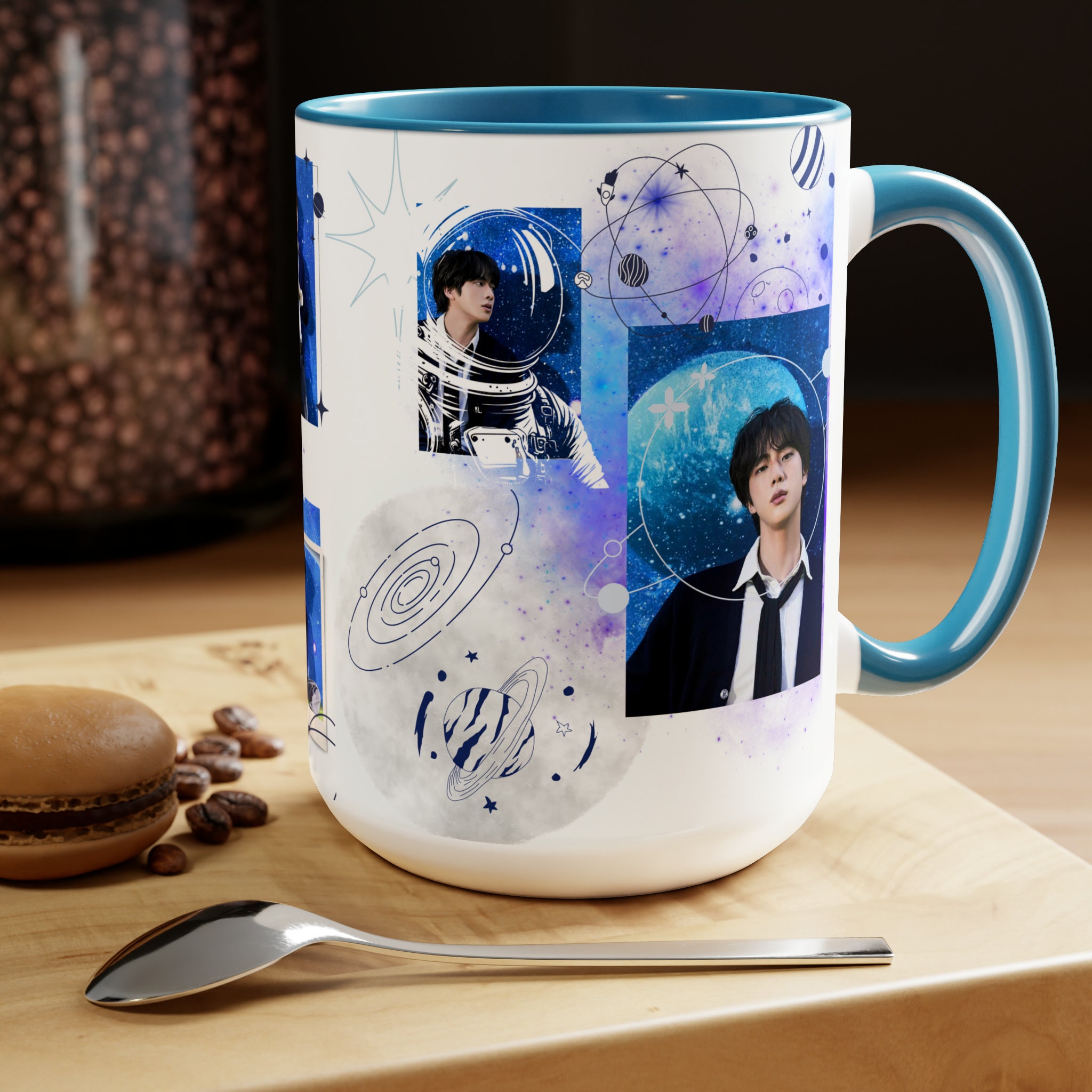 アイドル BTSJIN pop up HAPPY MD MUG BTS JIN- HAPPY Pop Up : Running Wild to Happiness Official