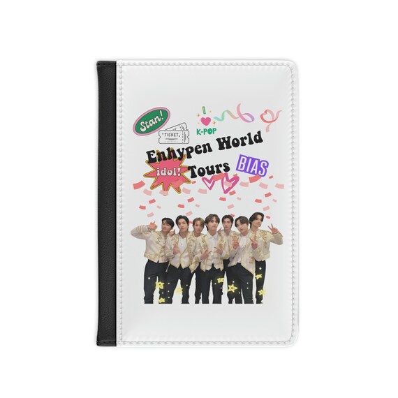 Enhypen Inspired Passport Cover, Manifesto Passport Cover