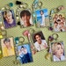 BTS inspired Double sided bias keychains