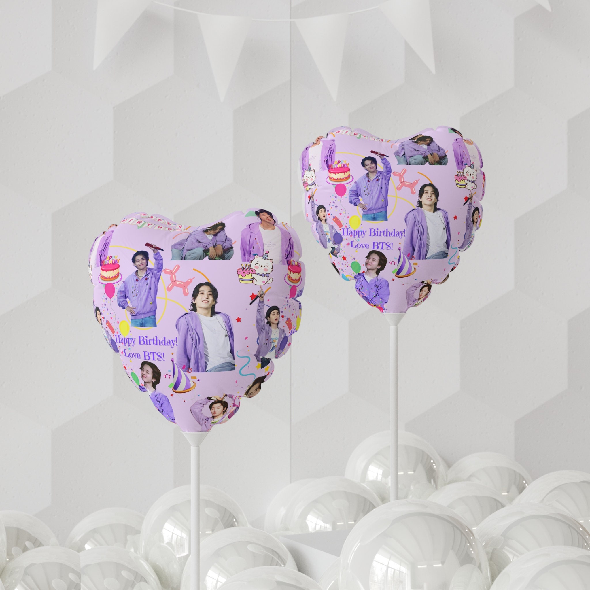 BTS Happy Birthday Mylar Balloon 11