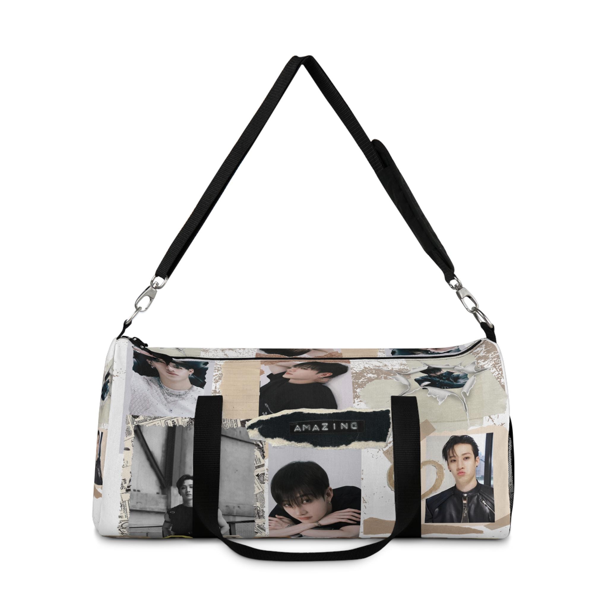 Stray Kids Bang Chan Duffel Bag, Bang Chan Travel Bag, K-pop