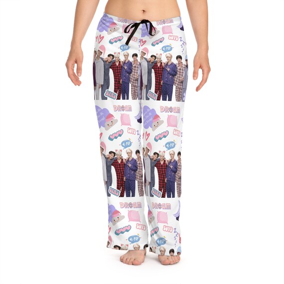 BTS PAJAMA PANTS Jin RJ×WOOTTEO Lサイズ BTS JIN - WOOTTEO X RJ PAJAMA PANTS (GREEN) – K-COSMO