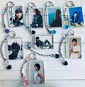 BTS inspired bias keychains, double sided k-pop keychains, k-pop Army keychain, Yoongi, Namjoon, Hobi, Jungkook, Taehyung, Jimin, Seokjin