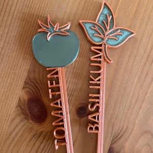 Garden Stakes Herb Stakes Plant Stakes Bed signs for the vegetable patch and the herb garden