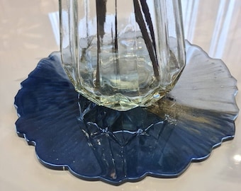 Blue, Gold and Silver Dining Table Placemats | Plant Stand | Kitchen Decor | Home Accessories, Newhome Gift