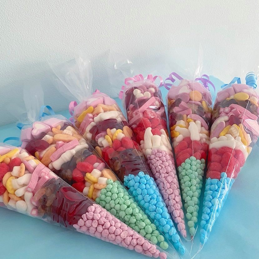 Sweet Cones Party Favours/Gift Ideas/Party Bags/Sweet Treats Etsy