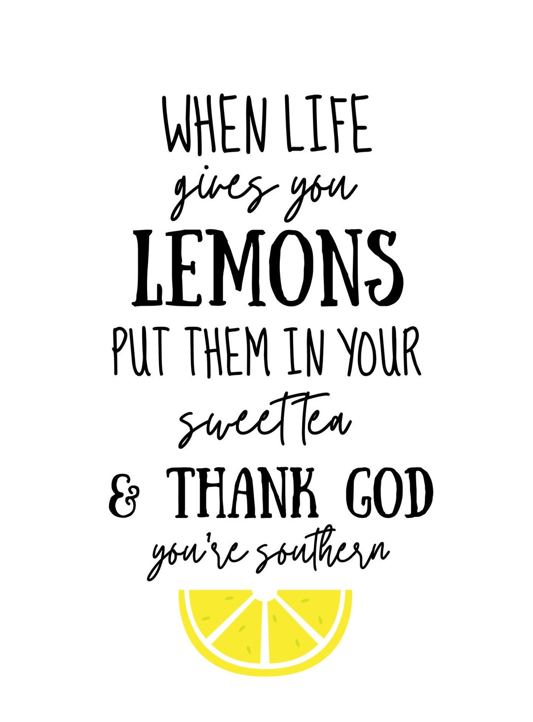 Lemon Wall Art Etsy