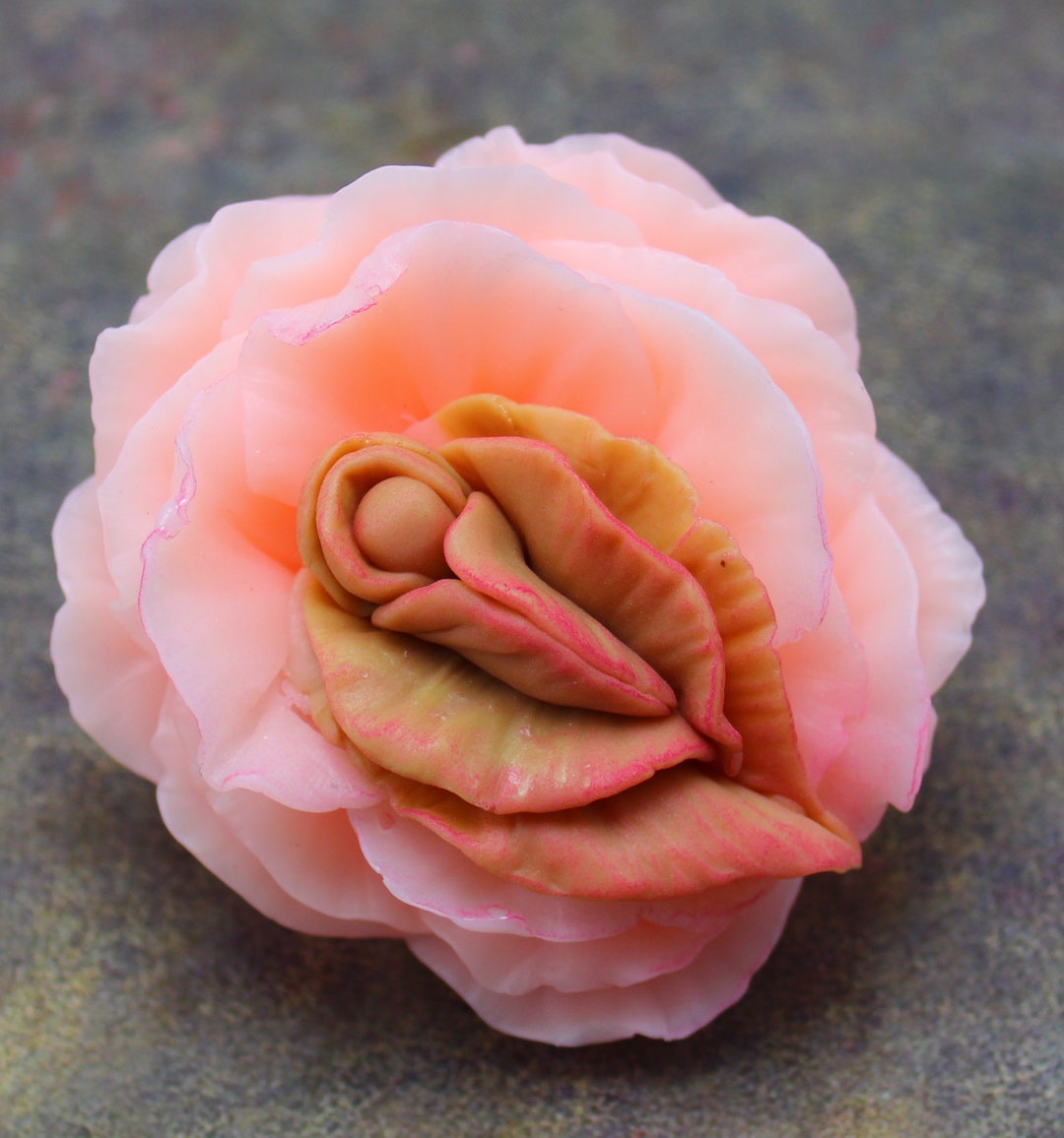 Stampo In Silicone Per Sapone E Candele – Forma Peonia In Fiore – 97x97 Mm – Fai Da Te - 2