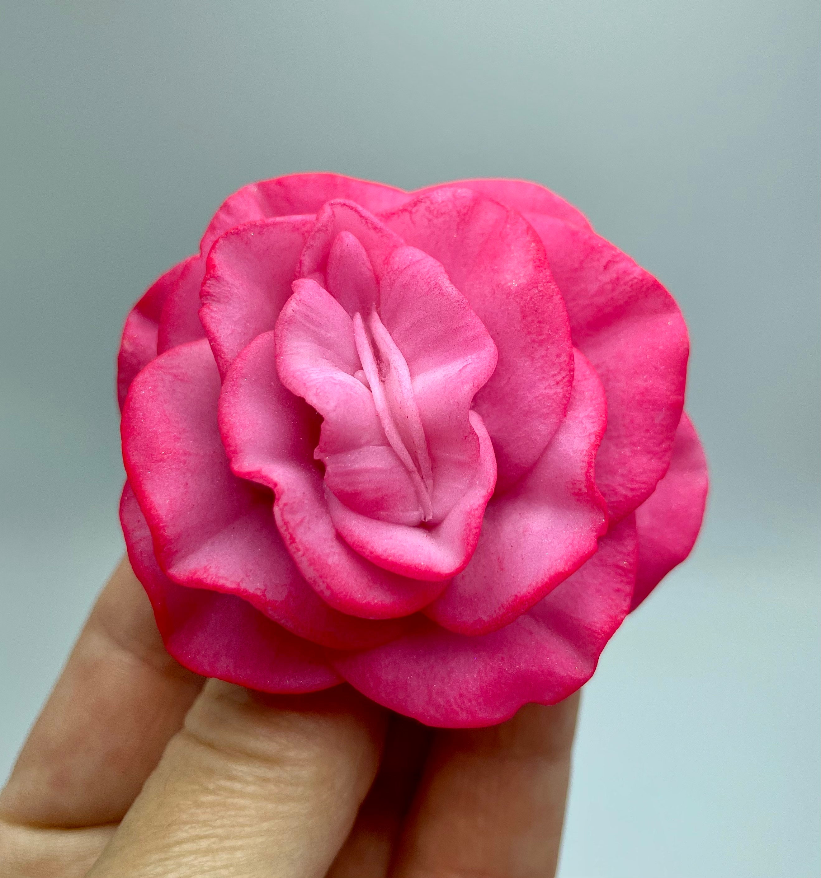 Rose Pendant Silicone Mold Valentine's Day Resin Pendant Wall Decoration  Semi-dimensional Rose Molds
