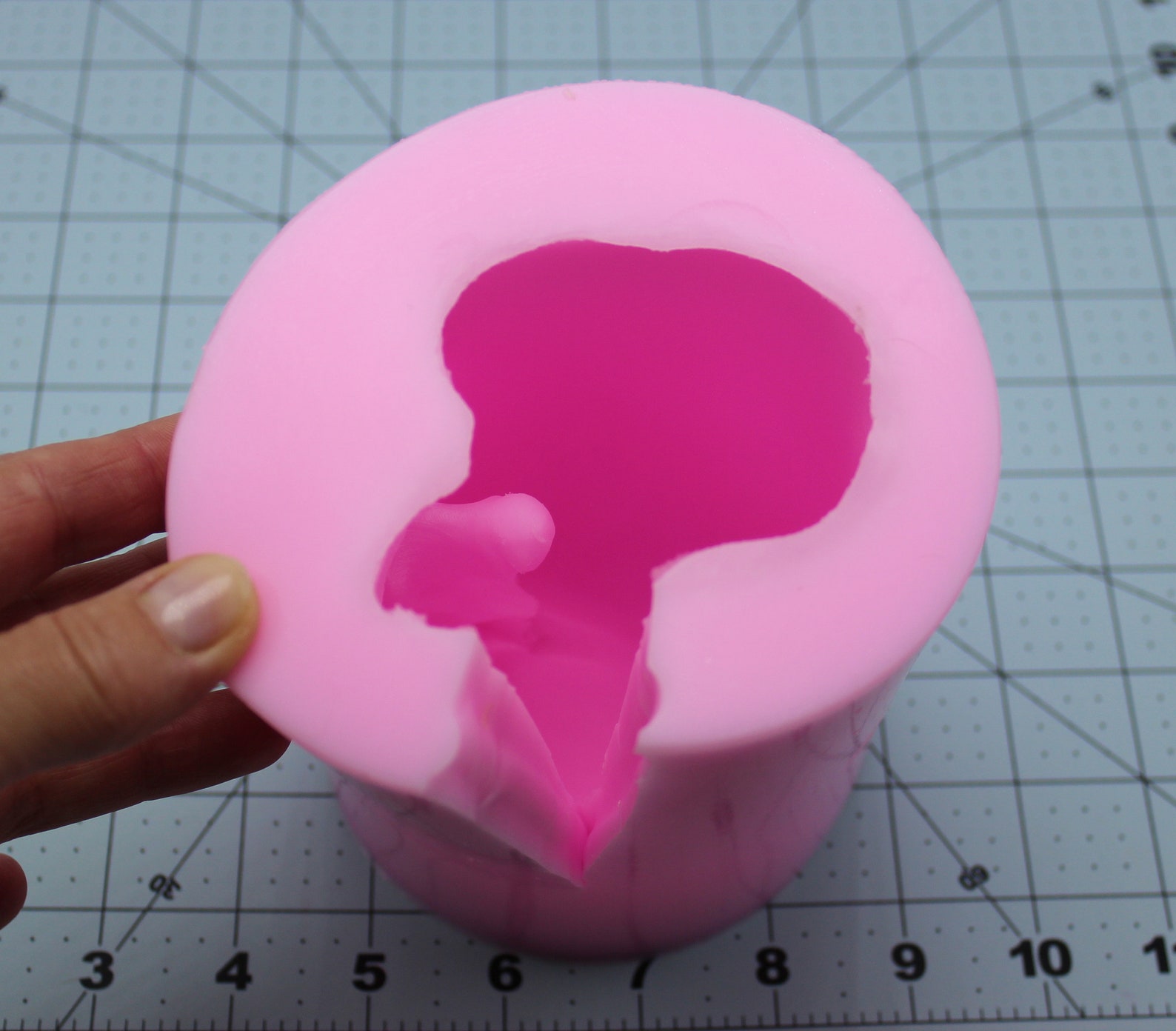 Large vagina silicone mold. Vulva mold. Yoni mold for wax | Etsy