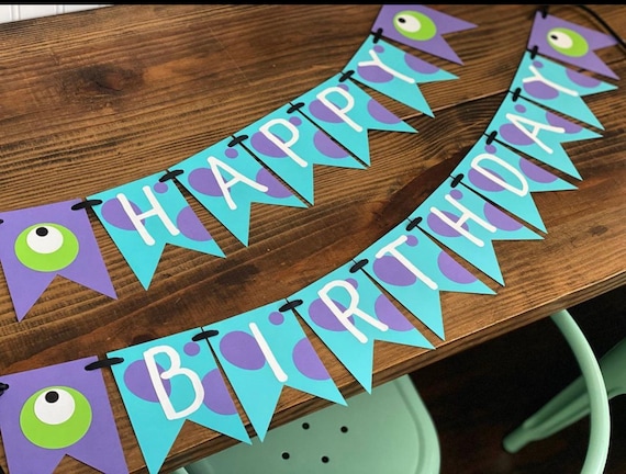 Monsters Inc Birthday Party Ideas - Ashley Brooke Nicholas