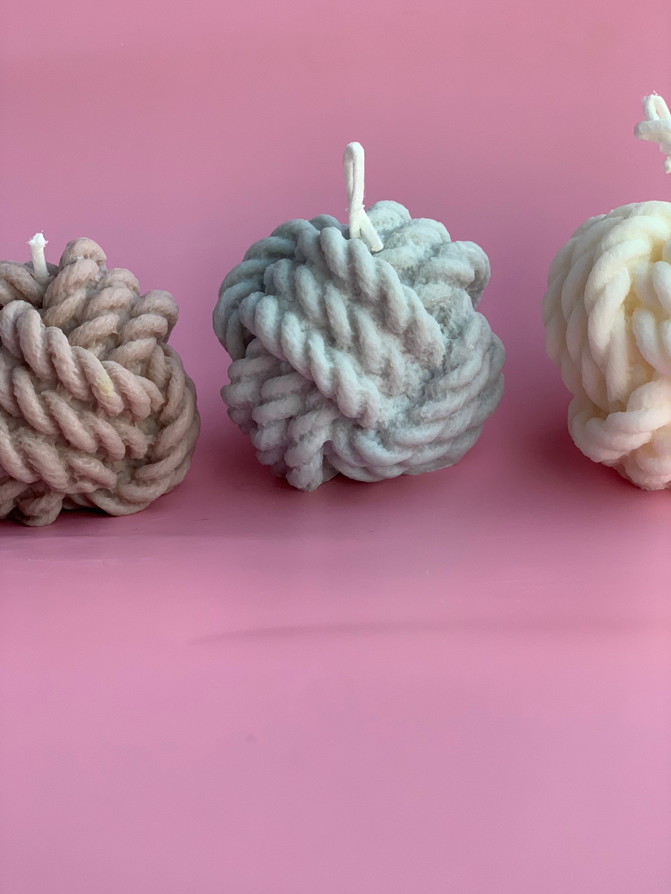 Knot Candle 2 Sizes Knot Candle Luxury Scented Gift Etsy