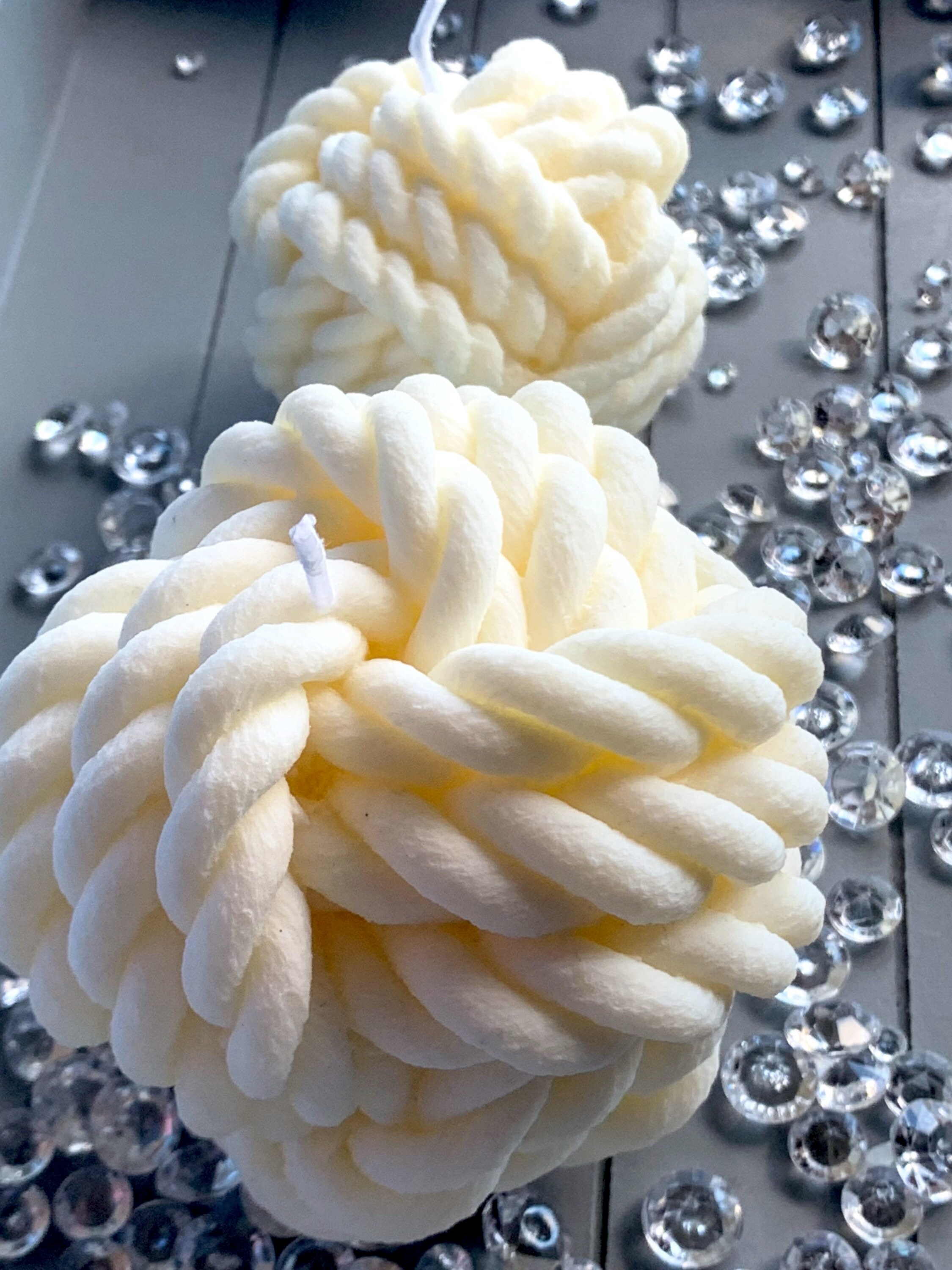 Knot Candle 2 Sizes Knot Candle Luxury Scented Gift Etsy