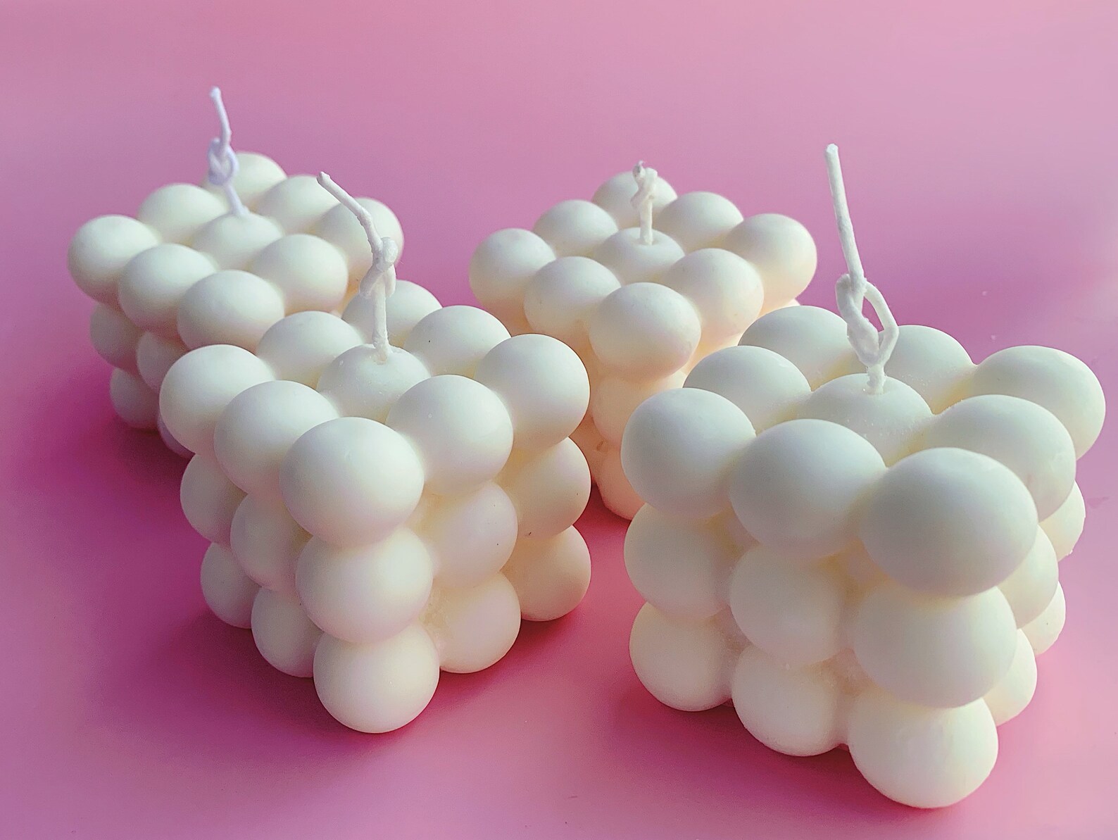 Bubble Candles Soy Wax Candle Gift Idea Home Decor Etsy