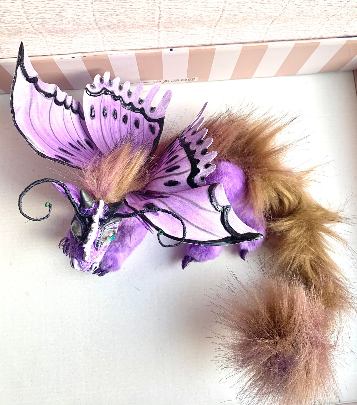 Dragon Plush Sisu dragon Soft Sculpture Art Doll | Etsy