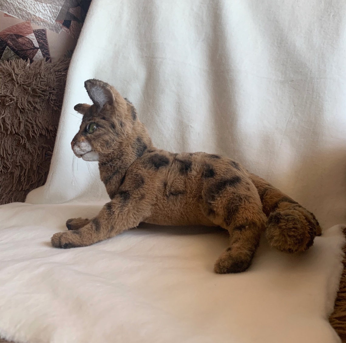 Toys and play OOAK Bengal kitten cat Gift for a child Etsy