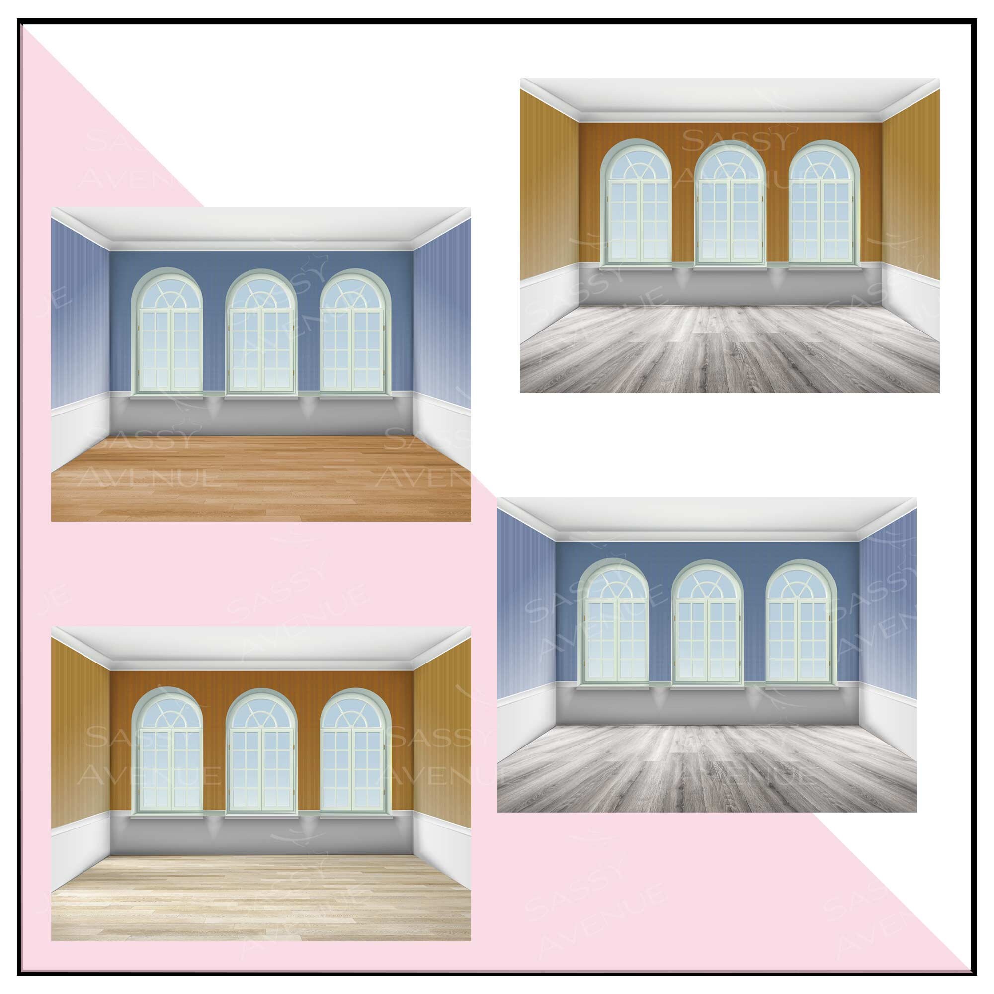 Escena de la sala de estar Fondo de la sala de estar | Etsy