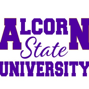 Alcorn State Univ Block and Cursive
