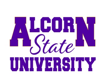 Alcorn State Univ Block and Cursive