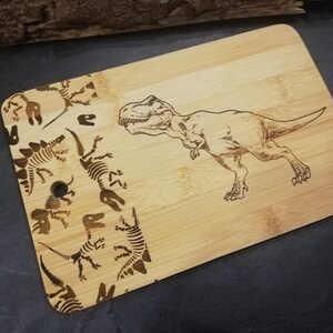 Breakfast board "T-Rex", personalization is free