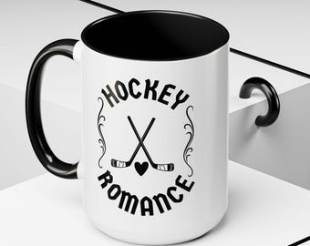 Hockey Romance Mug | Gift for Romance Readers and Hockey Fans | Sports Romance