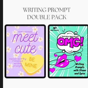Writing Prompt Bundle | Meet Cute Romance Writing Prompts + OMG! Writing Prompts with Steam and Spice |
