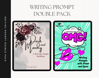 Writing Prompt Bundle | Dark and Moody Writing Prompts + OMG! Writing Prompts w/ Steam and Spice | Novel Writing | Fantasy | Romance |