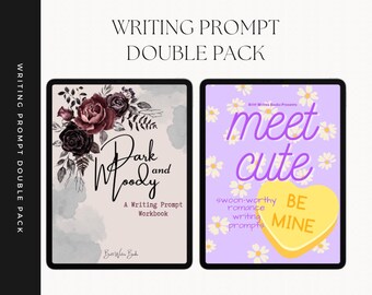 Writing Prompt Bundle | Dark and Mood Writing Prompts + Meet Cute Romance Writing Prompts |