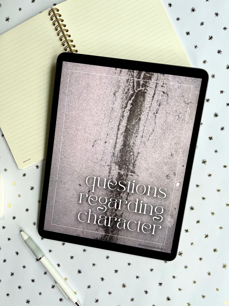 Morally Grey Writing Prompts | Creative Writing | Novel Writing | Writer Workbook | Morally Gray Characters image 3
