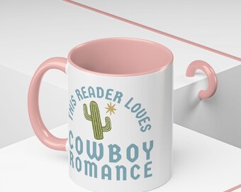 Cowboy Romance Mug for Book Lovers - Perfect Gift for Romance Readers