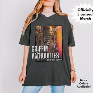 Griffin Antiquities Tee | Crescent City House of Earth and Blood by Sarah J Maas | SJM Merch | Fantasy Reader Tee | Bookish Gift Ideas
