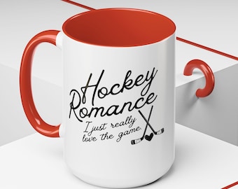 Hockey Romance Mug: Bookish Gift for Romance Readers