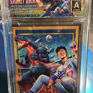 Shohei Ohtani cracked ice Postkarte