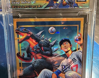 Shohei Ohtani rompió el hielo Tarjeta personalizada