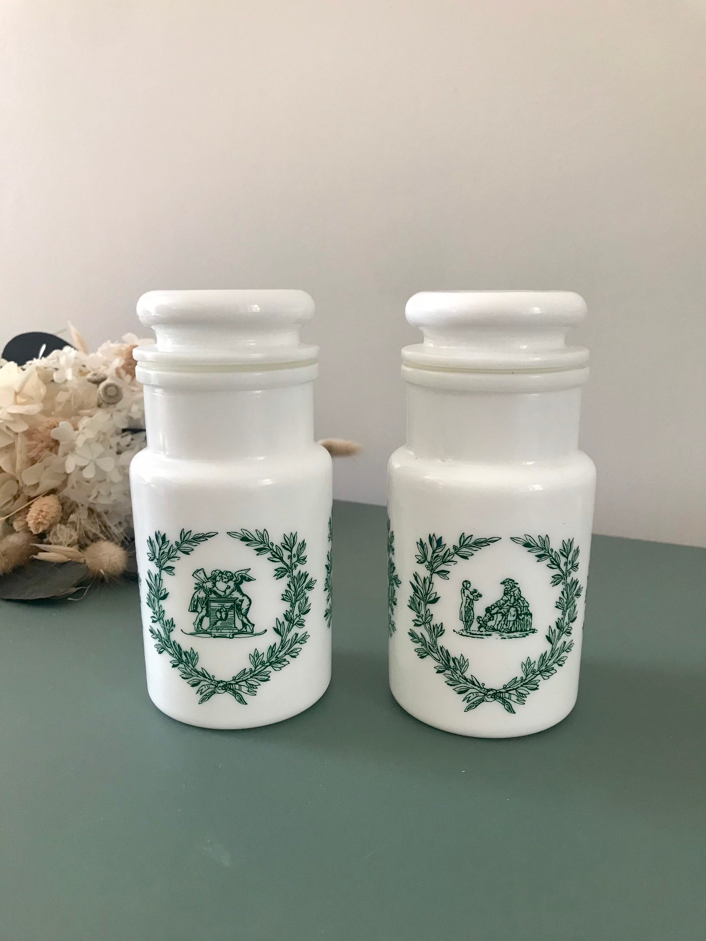 Pots Apothicaires Opaline