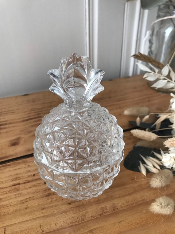 Bonbonnière ananas vintage cristal - image 1