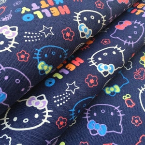 DISCOUNT FABRIC ! Cute Fabric, Korea Anime Fabric, 100% Cotton Fabric,Sewing by the 1/2 yard