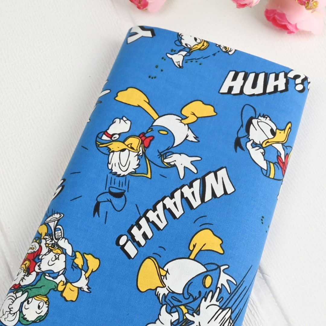 Disney Cotton Fabric by the Yard 44 Wide Cartoon Etsy