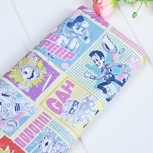 Toy Story fabric, Woody fabric/ Buzz Fabric/ Rex Fabric/ Slinky Fabric/100% cotton fabric