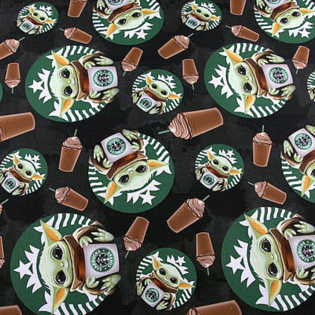 Baby Yoda Fabric Star Wars Fabric Mandalorian the Child Fabric Grogu