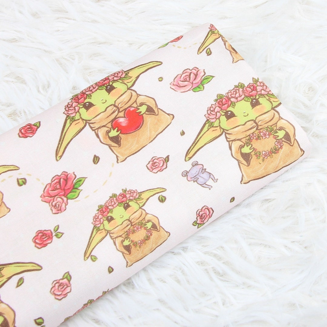 Baby Yoda Fabric Star Wars Fabric Mandalorian the Child Fabric Grogu
